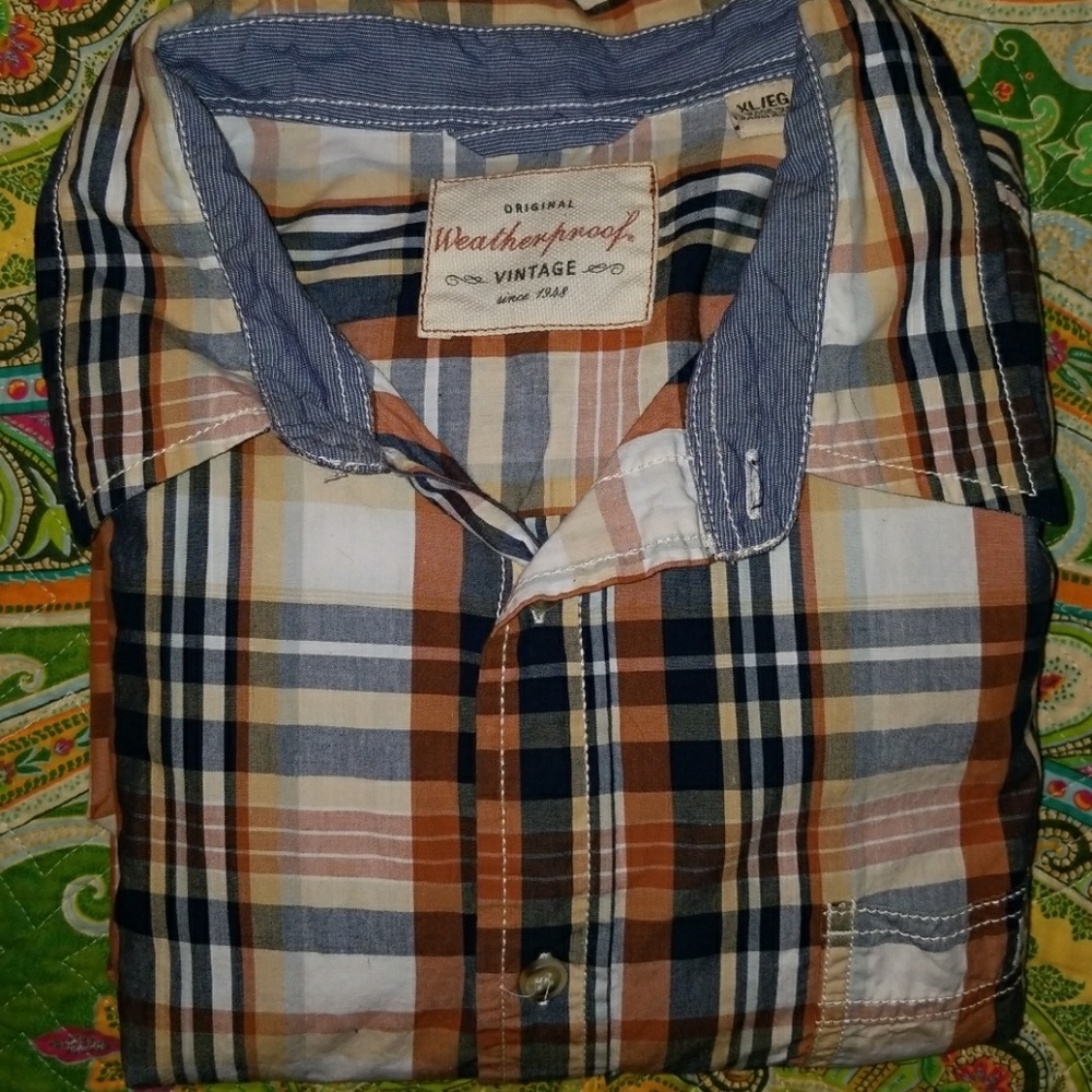 Men's button up shirt